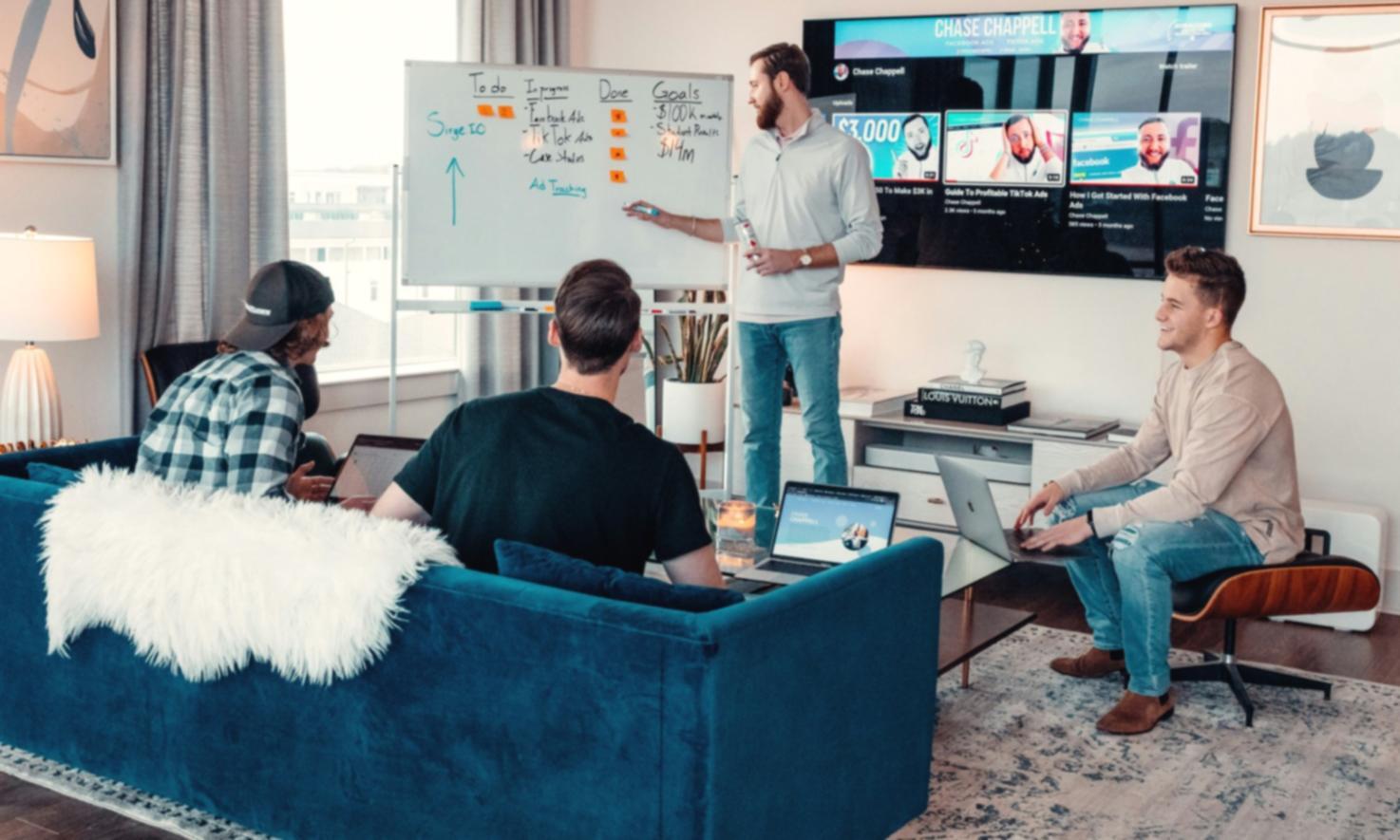 Financial analysis workspace showing data visualization and reporting tools